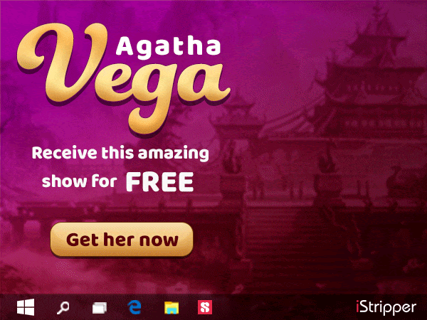 iStripper presents Agatha Vega iStripper