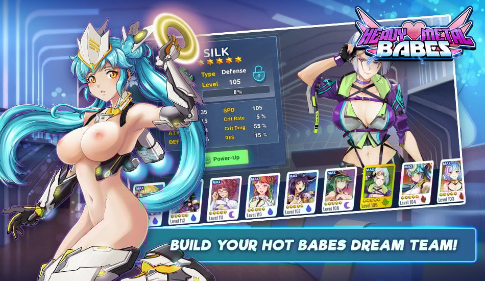 Heavy Metal Babes hentai game screenshot 6