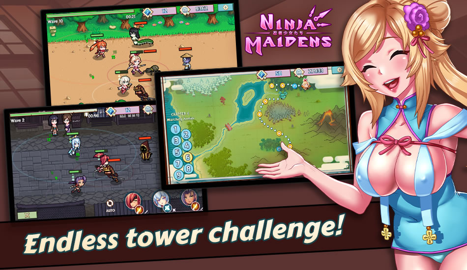Ninja Maidens hentai game screenshot 4